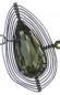 Preview: Amazonia - Konplott necklace (big) green/antique silver